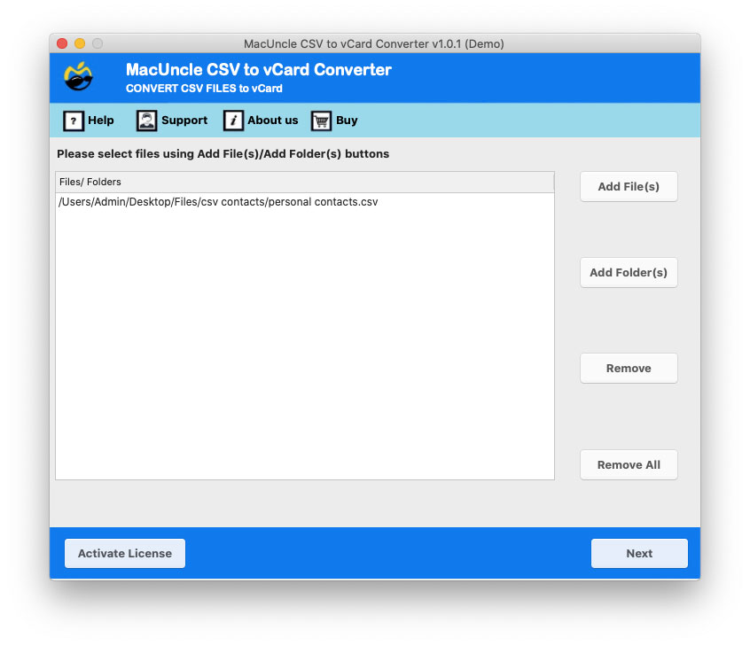 check the Mac Outlook CSV files
