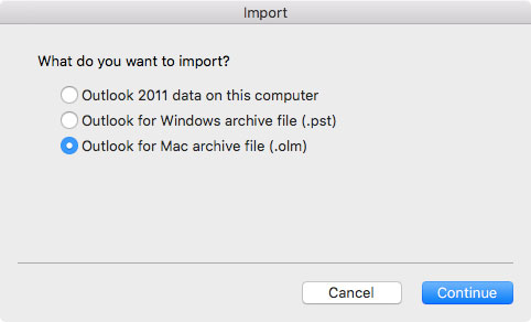 import.olm files to gmail from outlook for mac