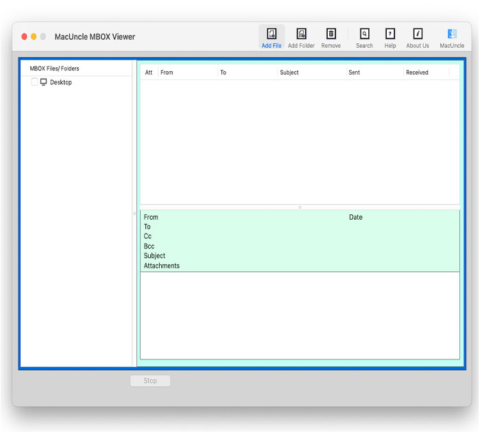 Open MBOX File on Mac with the MBOX Opener