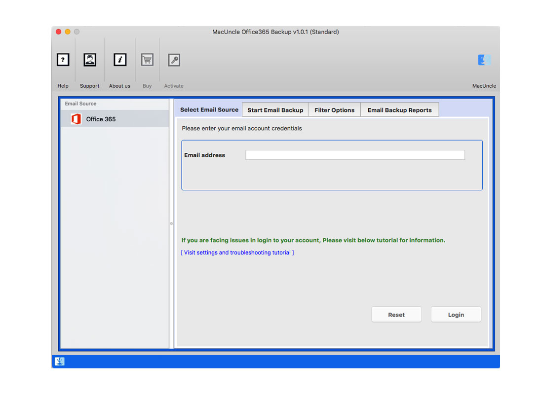 export office 365 to mbox on mac using MacUncle software